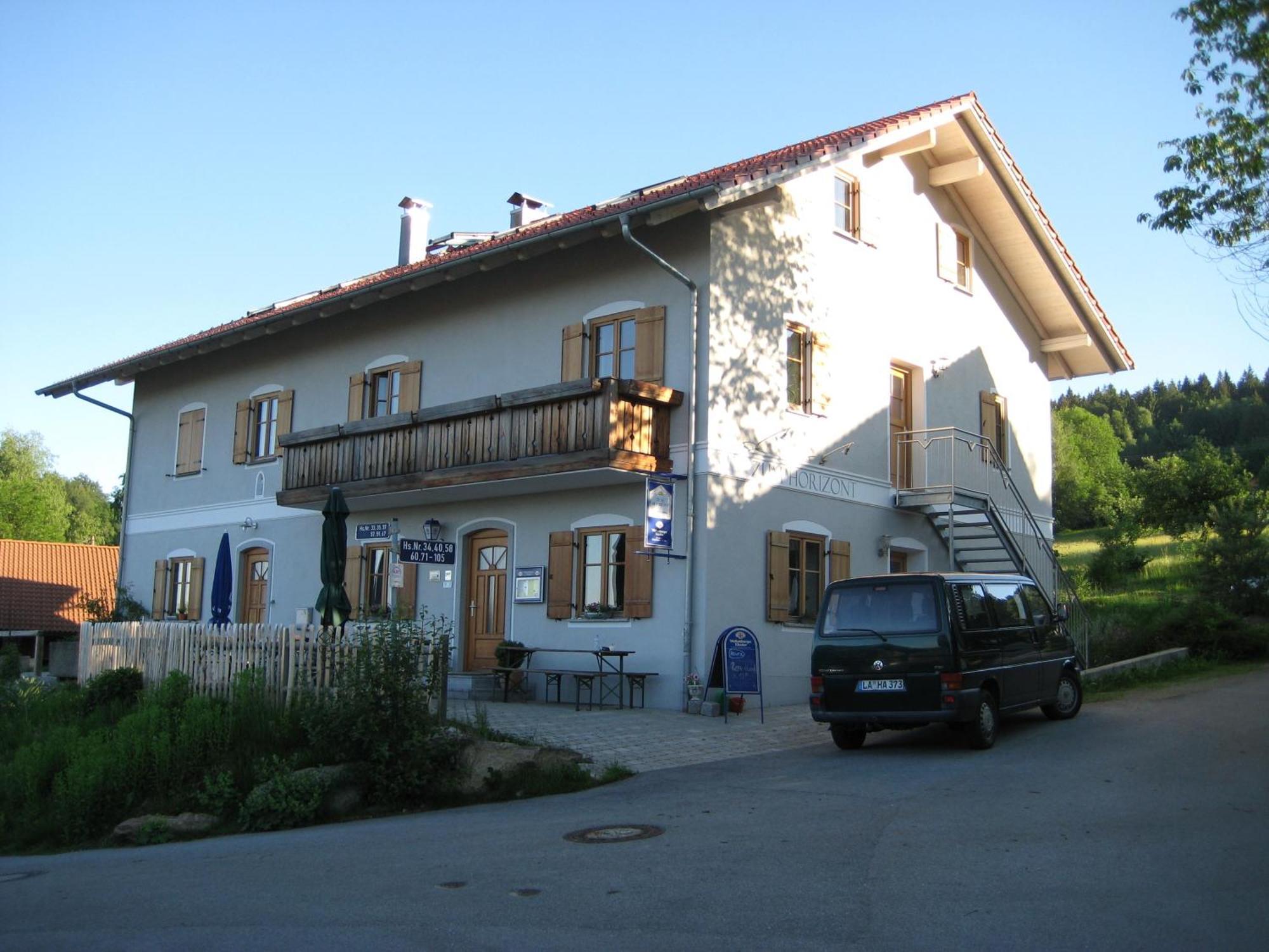 Zum Horizont Hotel Deggendorf Eksteriør billede